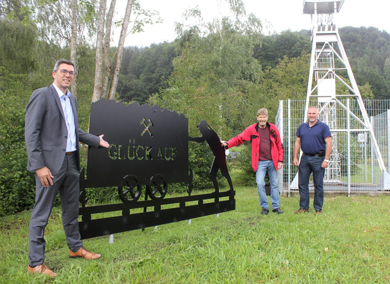 © by Knappenverein Peissenberg - Vorstellung Metallscherenschnitt