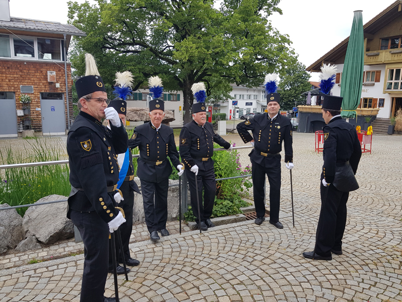 © by Knappenverein Peissenberg - Besuch bei den Burgberger Knappen