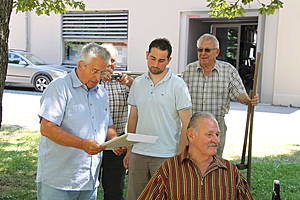 © by Knappenverein Peissenberg - 22.07.2013 Ehrung aktiver Mitglieder des Knappenvereins